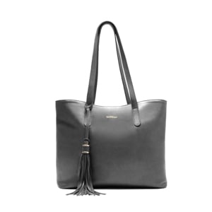 Tote Bag <em class="search-results-highlight">Quirelli</em> para Mujer con Cierre Con Bandola Estilo 010103 Negro