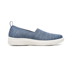 Slip On Tejido Flexi para Mujer con Ligereza y Suavidad Estilo 104918 Azul