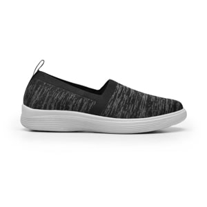 Slip On Tejido Flexi para Mujer con Ligereza y Suavidad Estilo 104918 Negro