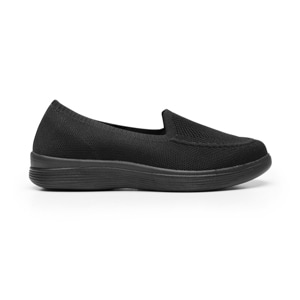 Slip On Tejido Flexi para Mujer con Ligereza y Suavidad Estilo 104919 Negro