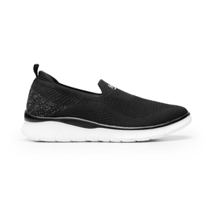 Sneaker Running Slip On Flexi para Mujer con Ligereza y Suavidad Estilo 125607 Negro