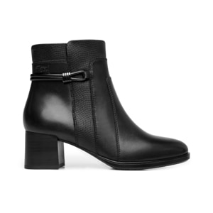 Botín Tacón Medio Flexi para Mujer Estilo 132301 Black