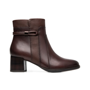 Botín Tacón Medio Flexi para Mujer Estilo 132301 Chestnut